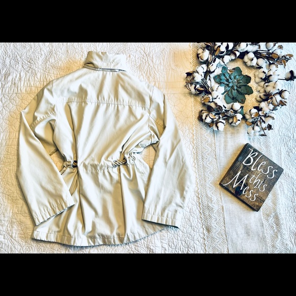 Mackintosh New England Asphalt colored Rope Tie All season jacket size small - Picture 5 of 14